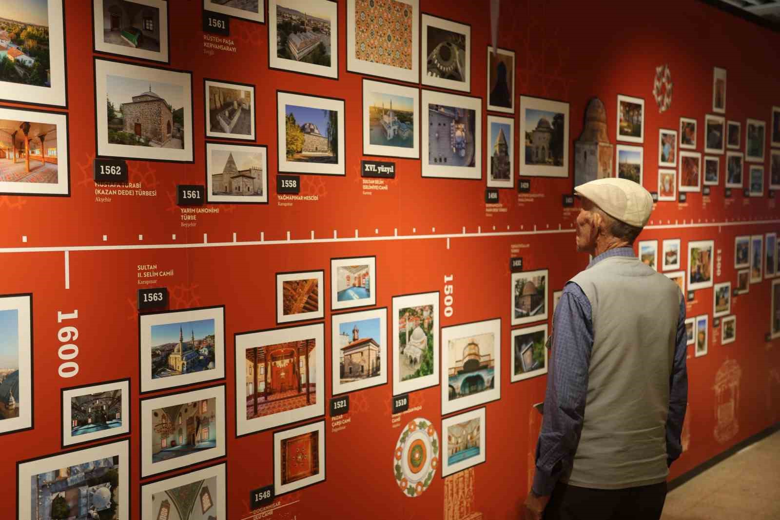 Konya&rsquo;nın bin yıllık vakıf k&uuml;lt&uuml;r&uuml;n&uuml; anlatan sergi a&ccedil;ıldı
