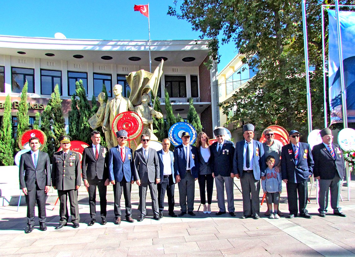 Çeşme’de "Gaziler Günü" törenle kutlandı