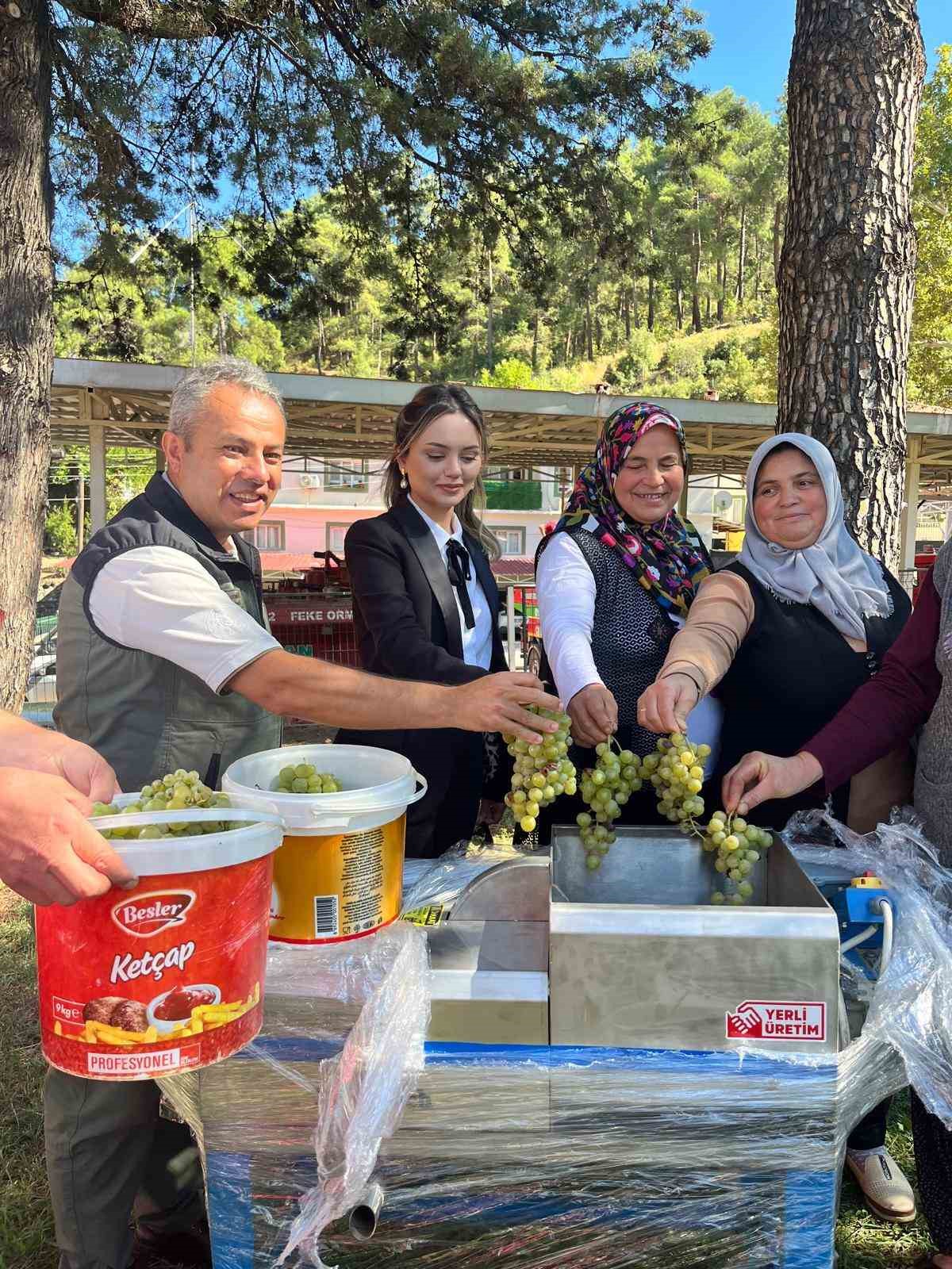 Feke’de köy üreticilerine üretimde hibe desteği verildi