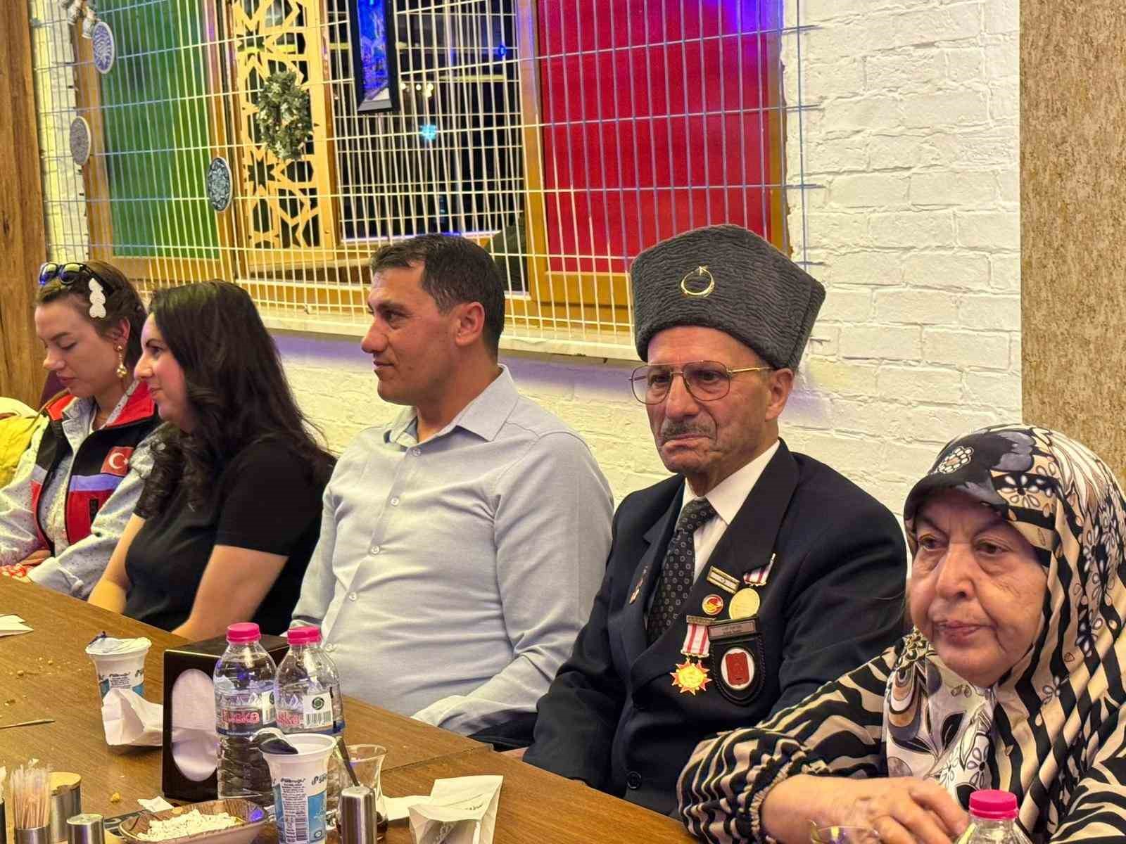 Bolvadin’de şehit yakınları ve gaziler unutulmadı