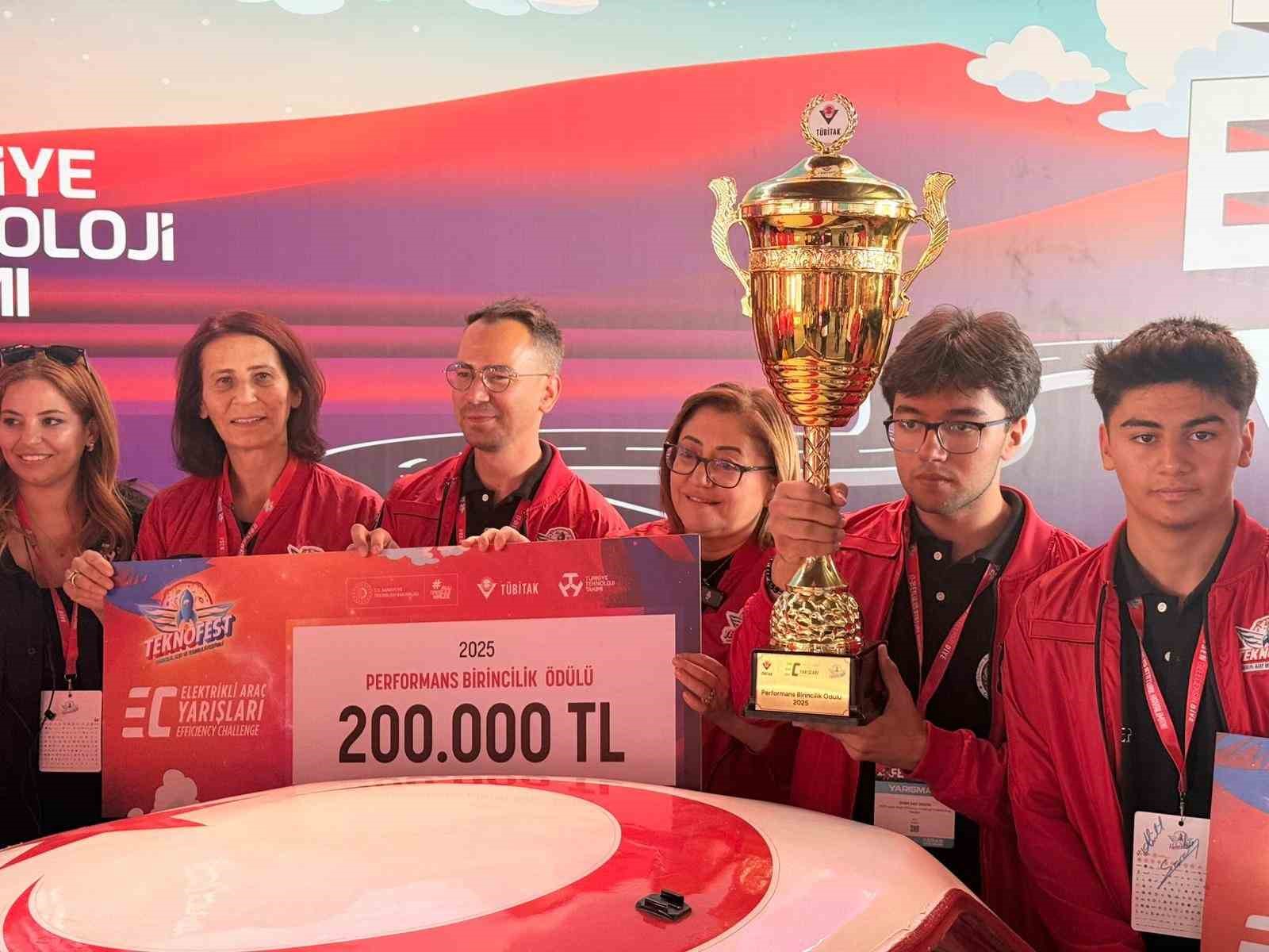 Teknofest 2025&rsquo;te Gaziantep b&uuml;y&uuml;kşehir damgası
