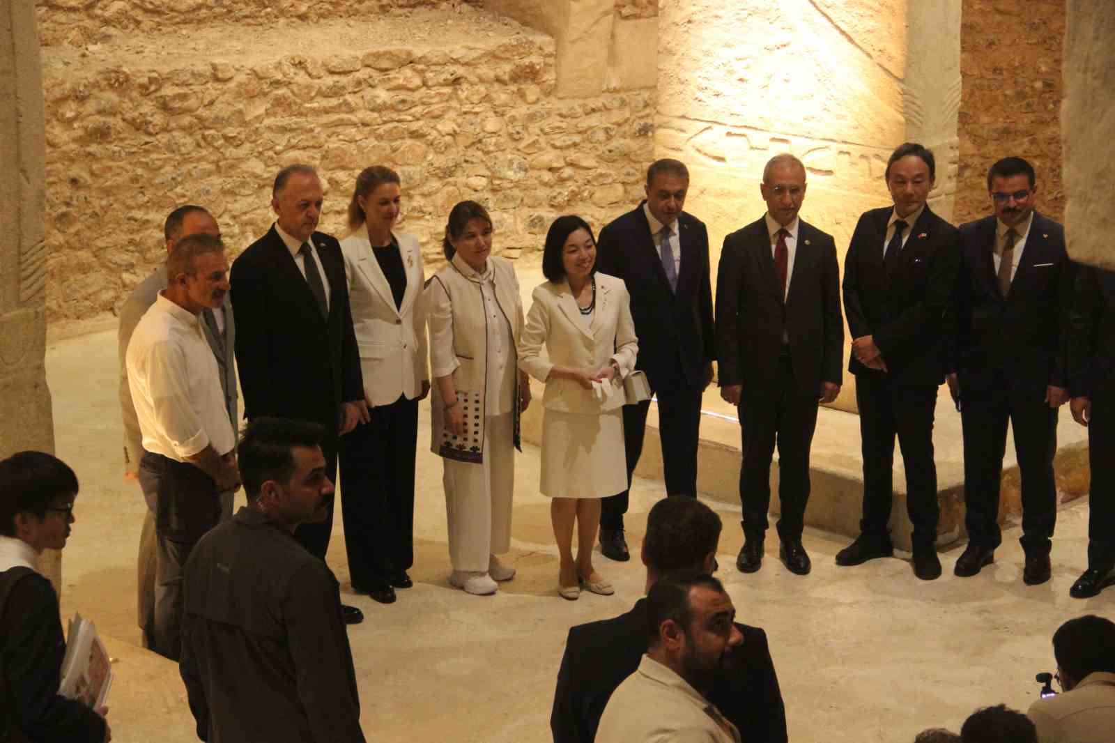 Japon Altes Prensesi Akiko Mikasa Şanlıurfa Arkeoloji M&uuml;zesi&rsquo;ni gezdi
