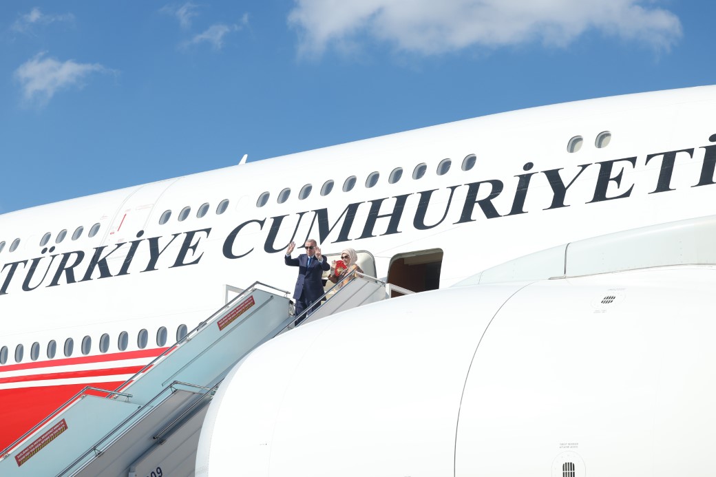 Cumhurbaşkanı Erdoğan BM Genel Kurulu için Amerika’ya gitti