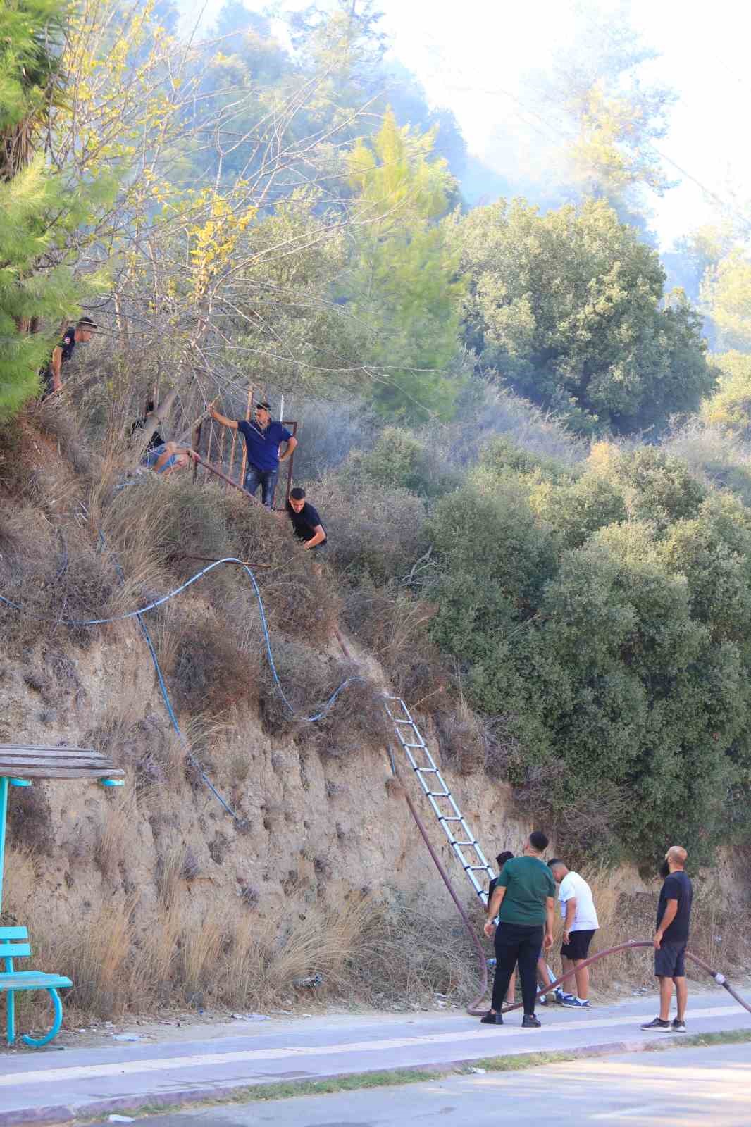 Aksu&rsquo;daki yangın kontrol altına alındı
