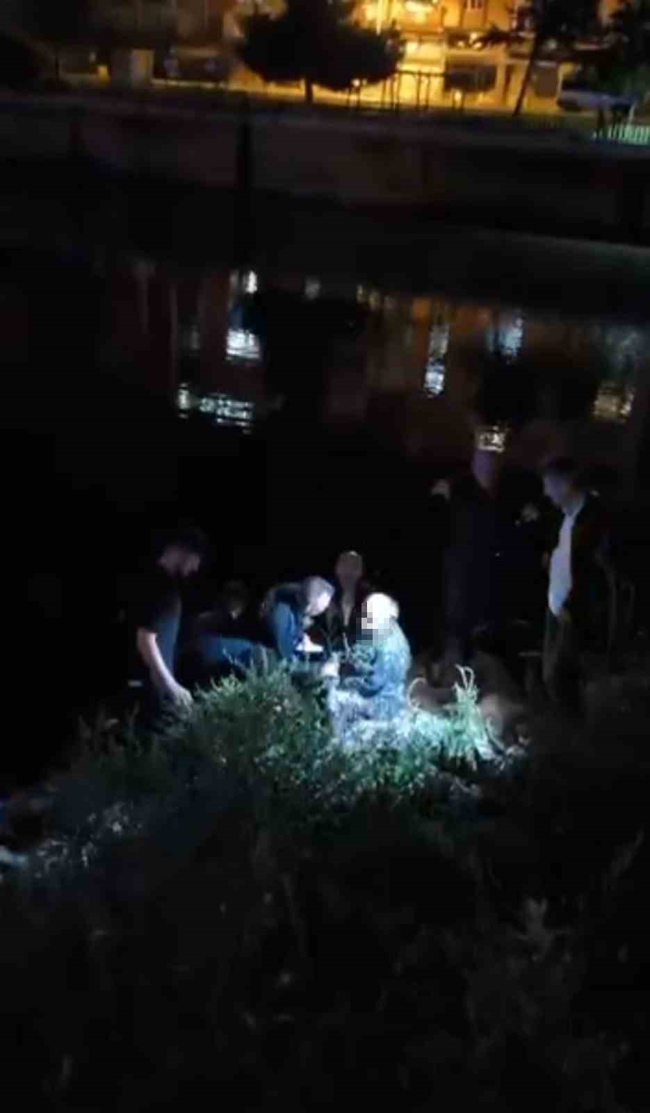 Samsun&rsquo;da ırmakta intihar girişimi
