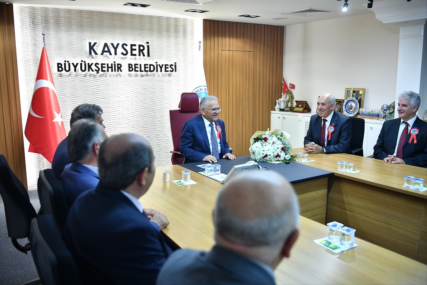 Ahilik kutlama heyetinden Başkan Büyükkılıç’a ziyaret