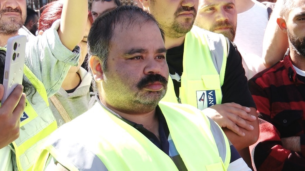 İşten çıkarılan işçilerden Mansur Yavaş’a protesto