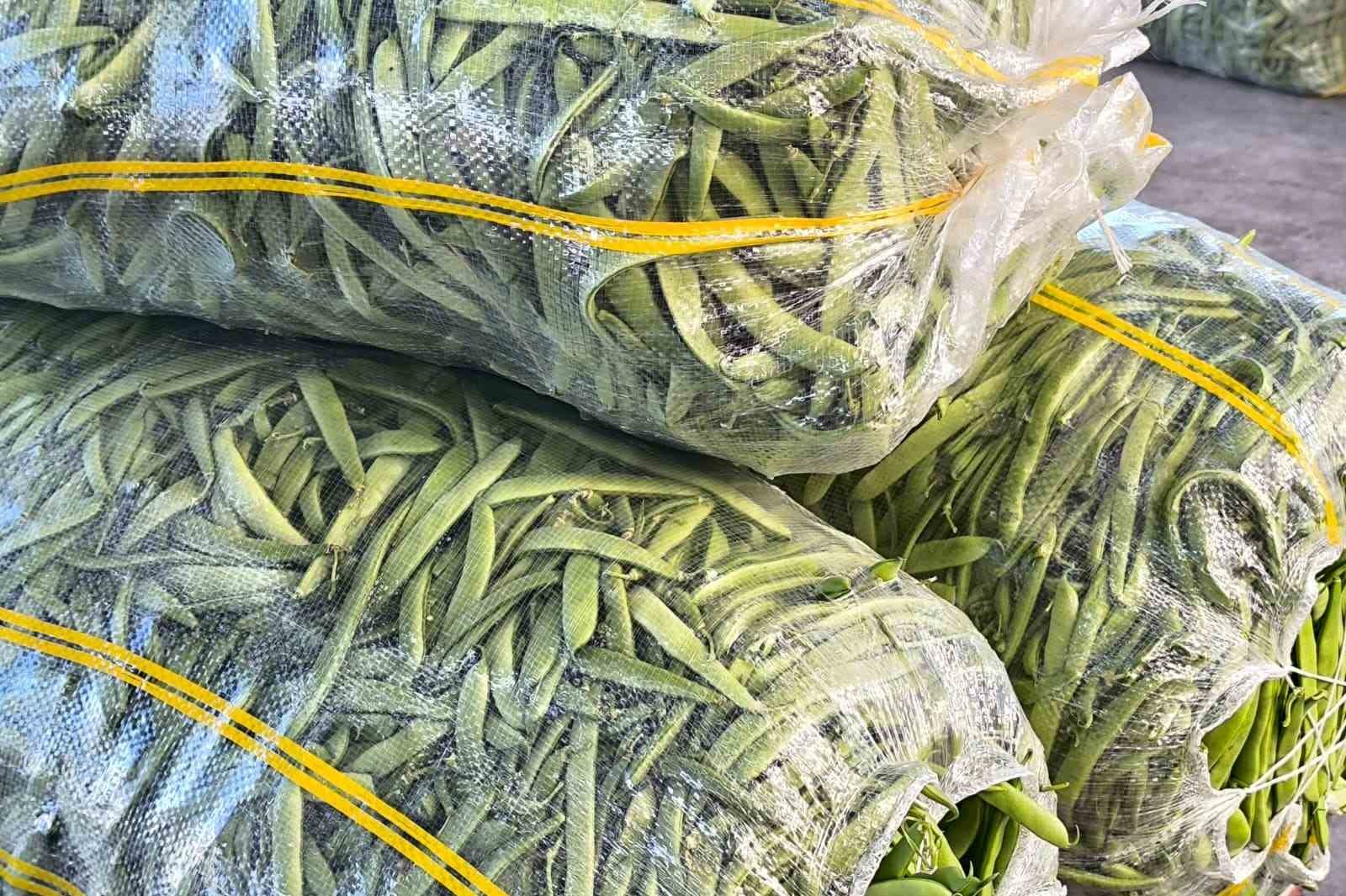 Fasulye pazarında yüzler güldü