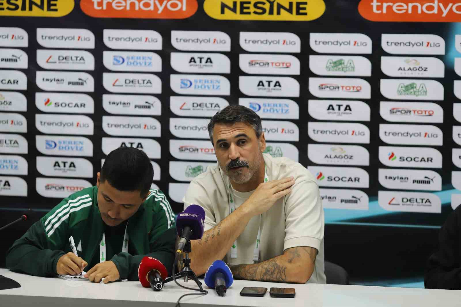 Iğdır FK - Hatayspor ma&ccedil;ının ardından
