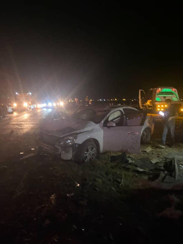 Hilvan&rsquo;da takla atan otomobilde 3 kişi yaralandı
