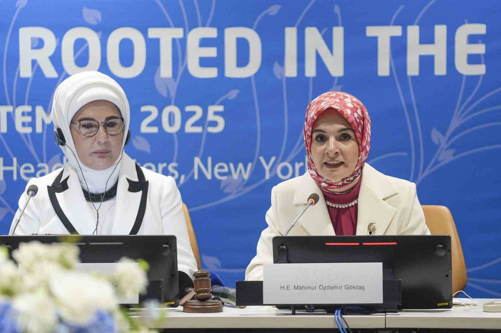 Bakan G&ouml;ktaş, BM&rsquo;de &rsquo;Birlikte Daha İyiye: Aileden Başlayan K&uuml;resel Dayanışma&rsquo; etkinliğinde konuştu
