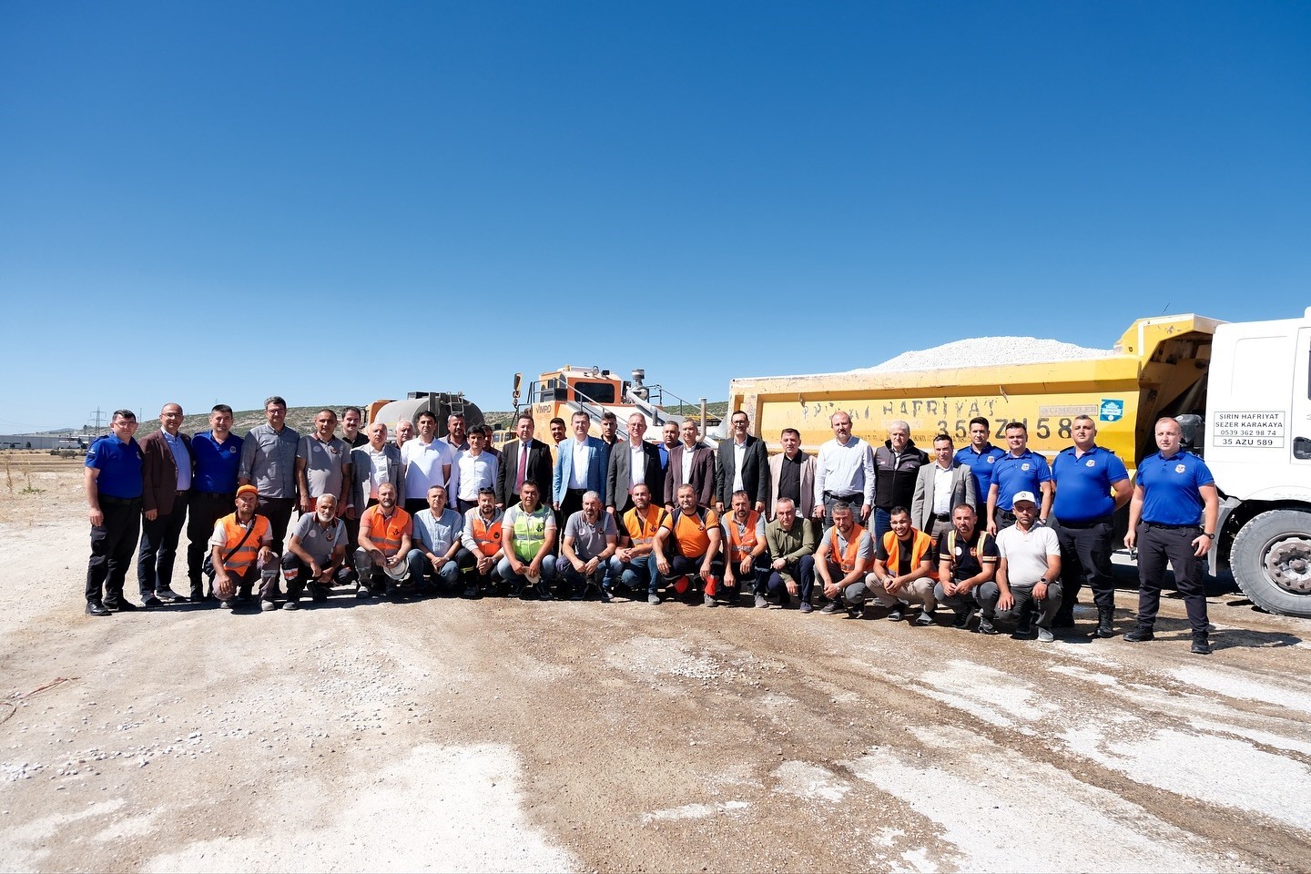 Tavşanlı T Tipi Cezaevi’nin yoluna bakım