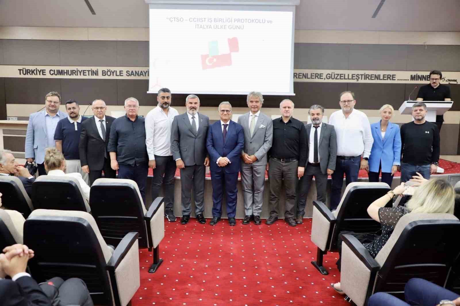 Çerkezköy TSO’da "İtalya Ülke Günü"
