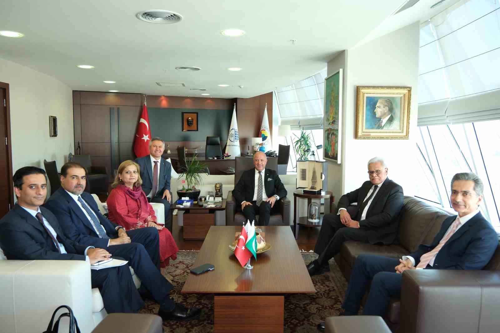 ASO’da Türkiye-Pakistan ekonomik iş birliği ve yatırım fırsatları değerlendirildi
