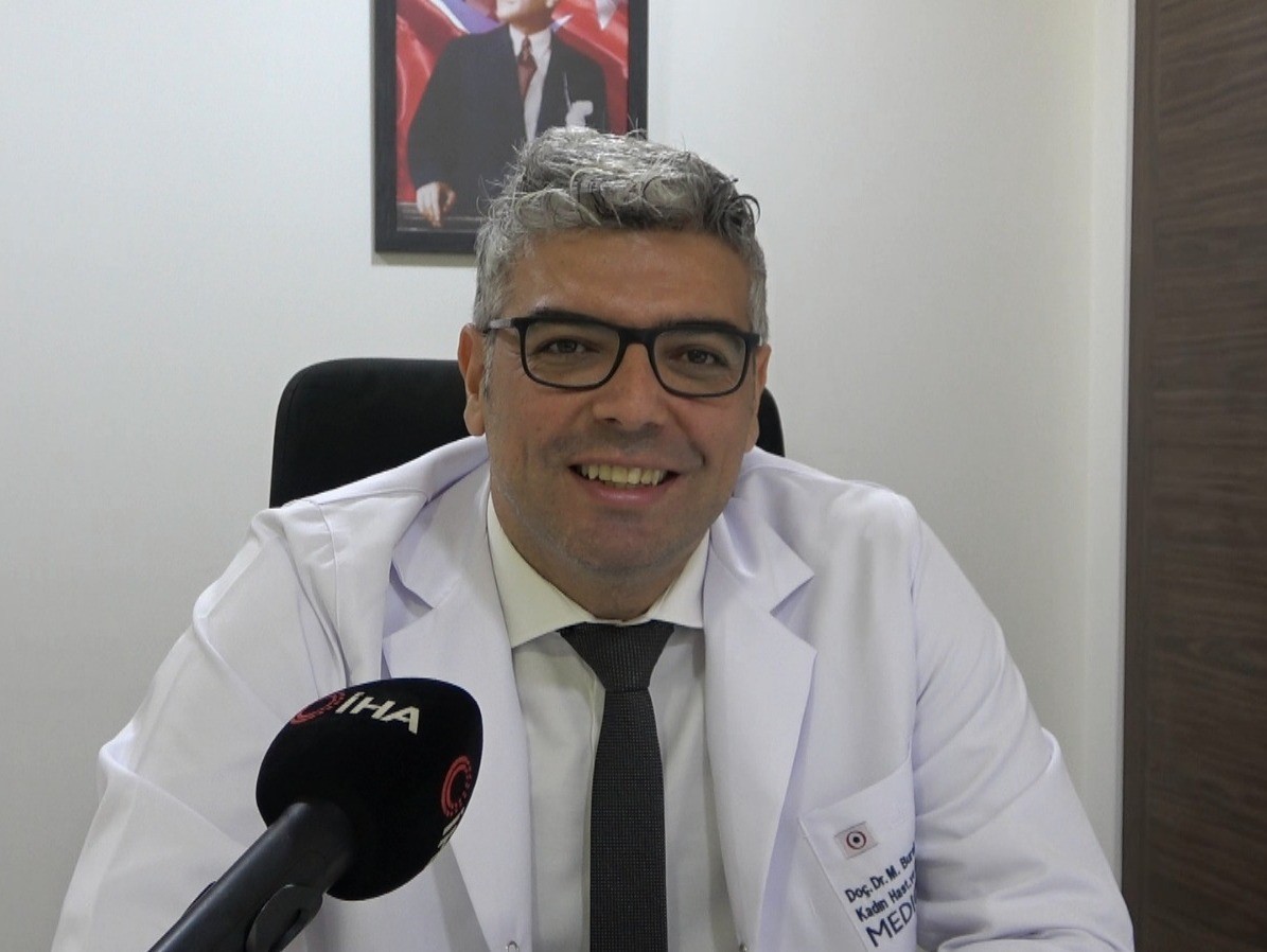 Çocuk sahibi olmak için gitti karnından 2 kilo 700 gram kitle çıktı
