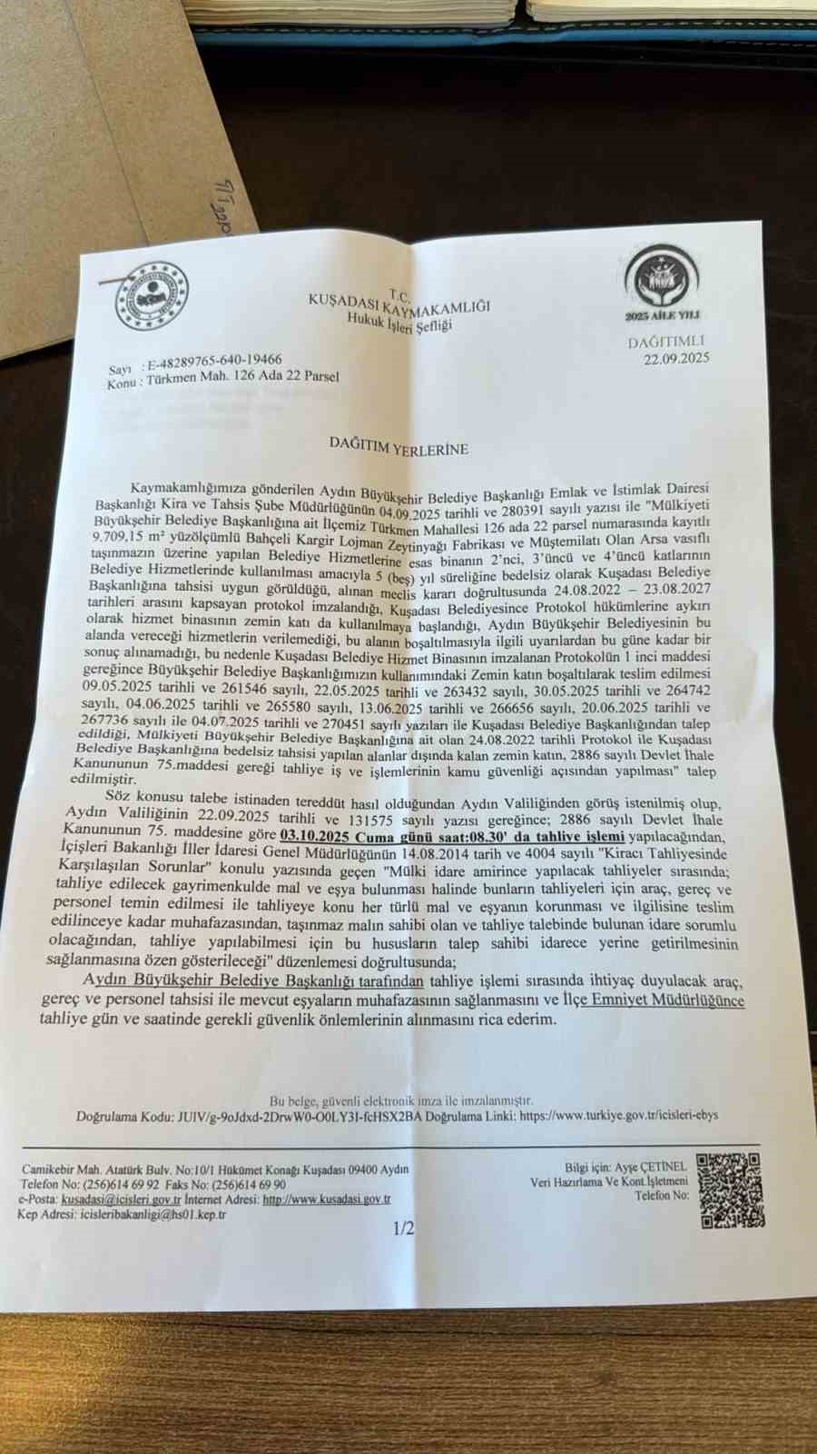 Başkan G&uuml;nel: "Kamu hizmeti amacıyla kullanılıyor"
