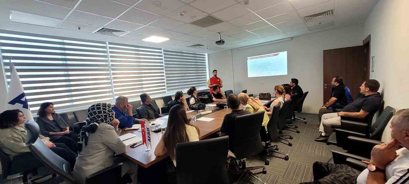 Tekirdağ’da Afet Beslenme Grubu bilgilendirme toplantısı yapıldı