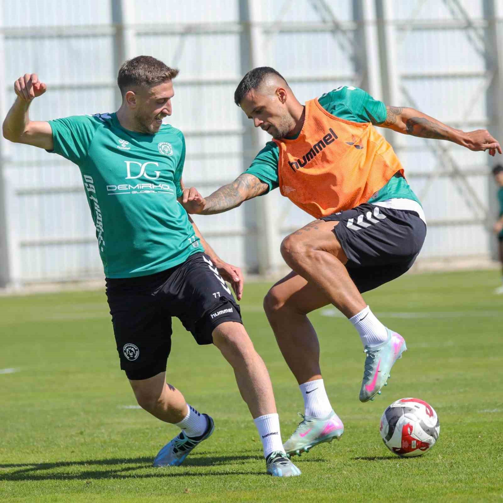 Konyaspor, RAMS Başakşehir maçının hazırlıklarını sürdürdü