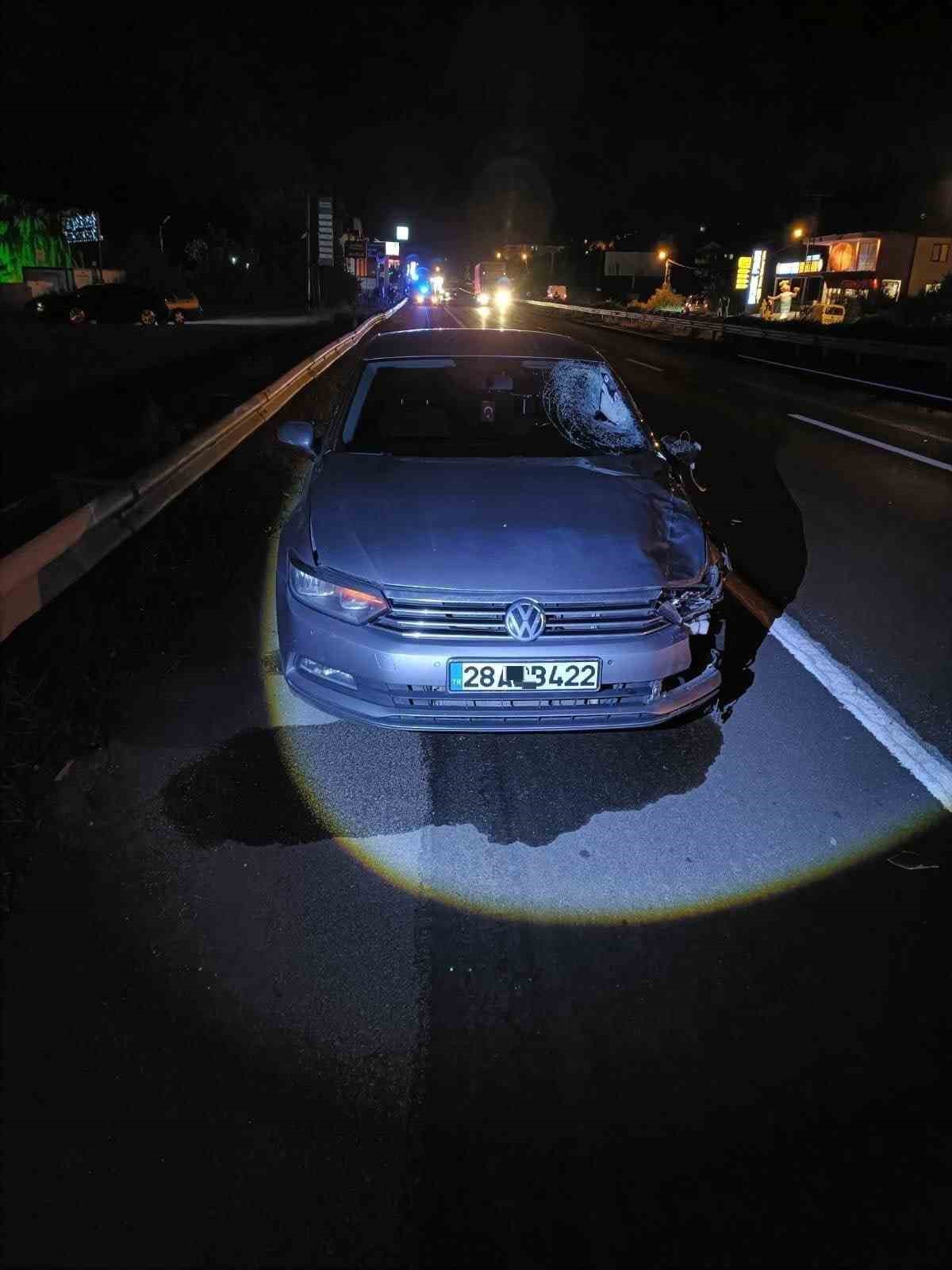 Keşap&rsquo;ta trafik kazası: 1 &ouml;l&uuml;
