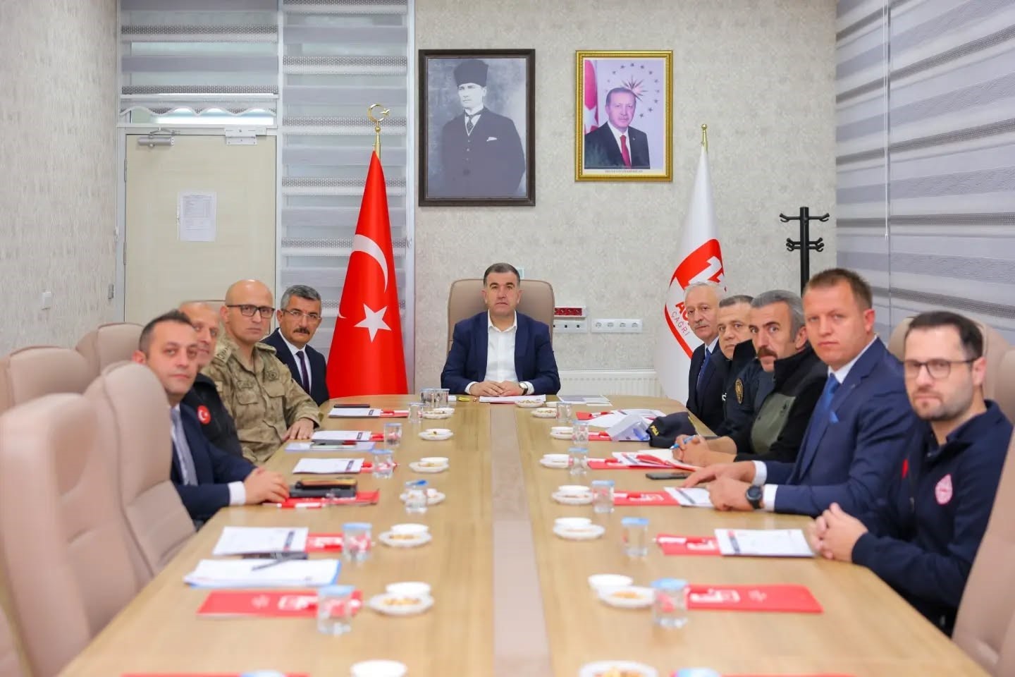 Bayburt&rsquo;ta 112 toplantısı
