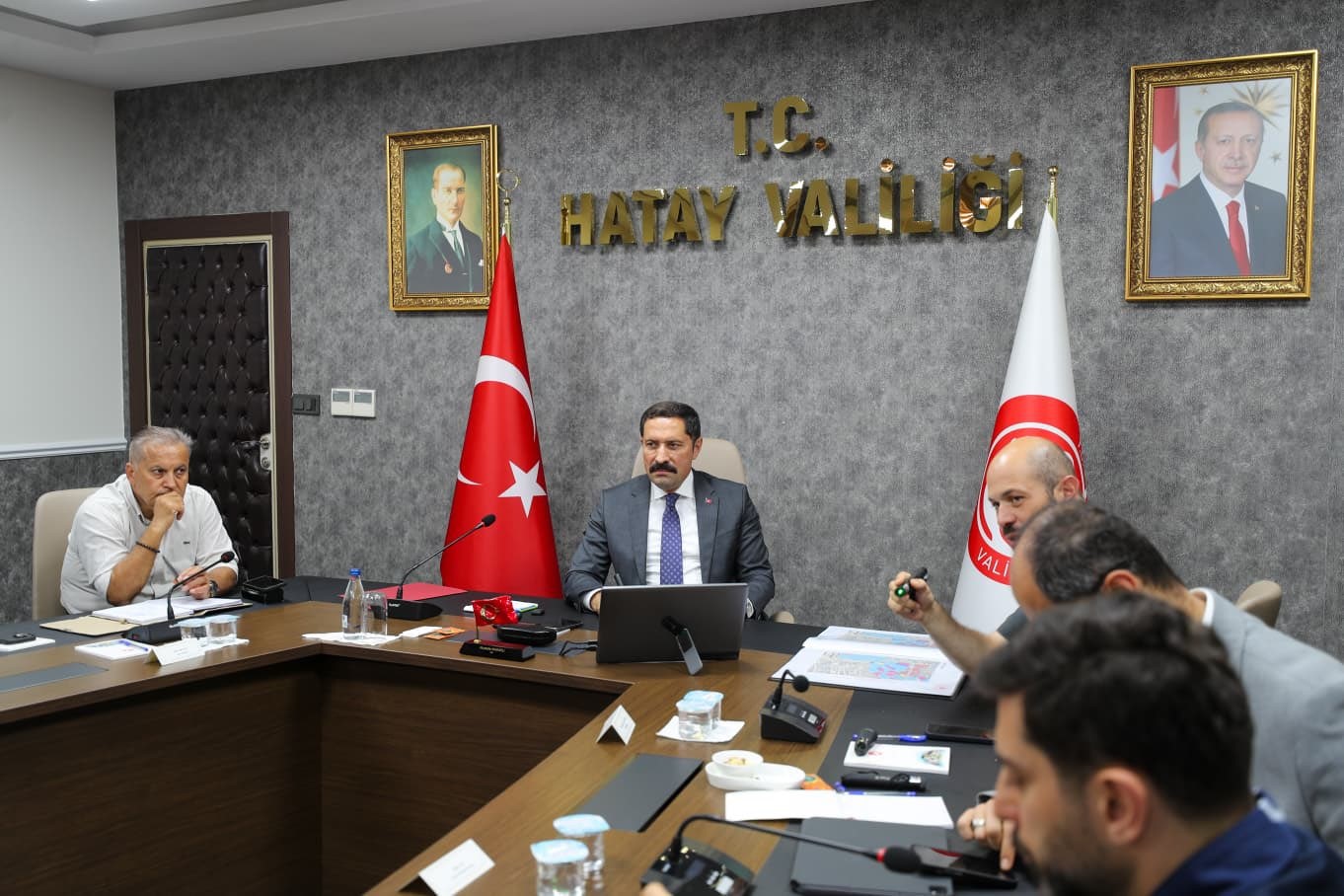 Hatay’da ihya ve inşa sürecinde yürütülen çalışmalar değerlendirildi