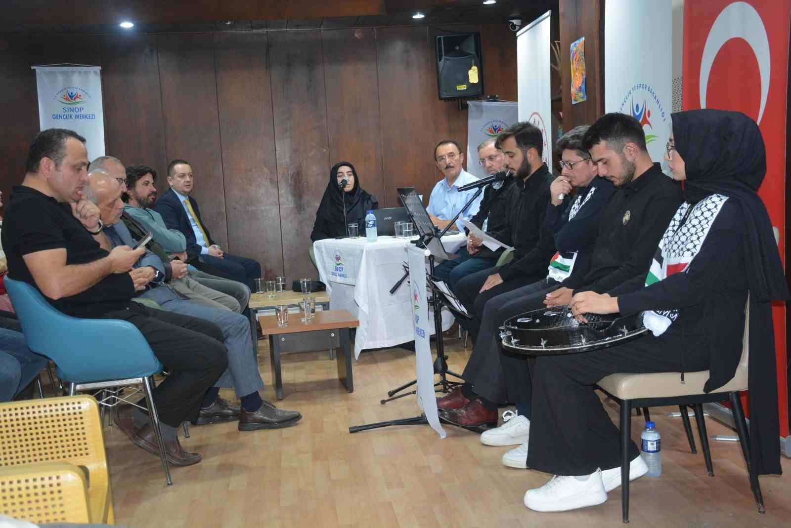 Edebiyat etkinliğine "İlk Dersim Filistin"li açılış
