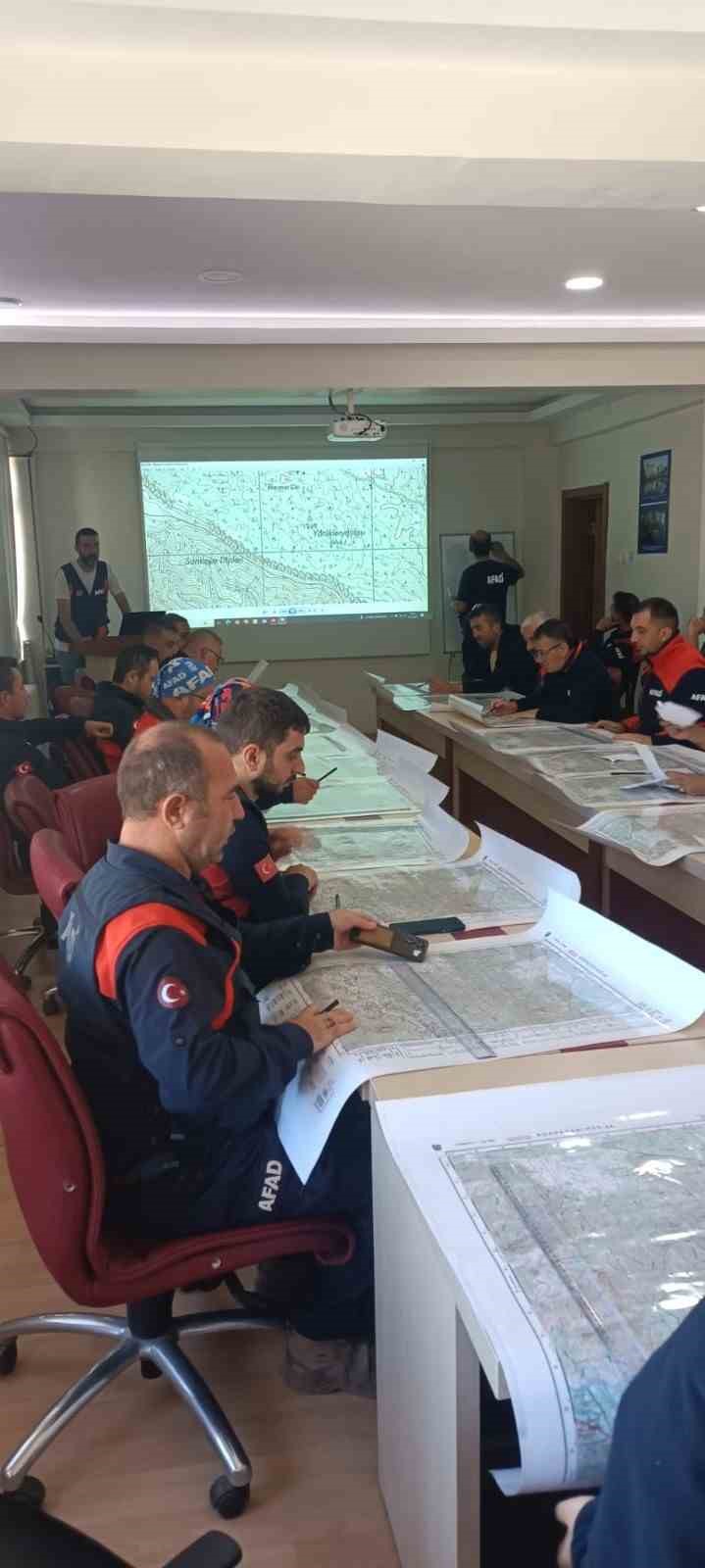 AFAD personeline geniş kapsamlı eğitim