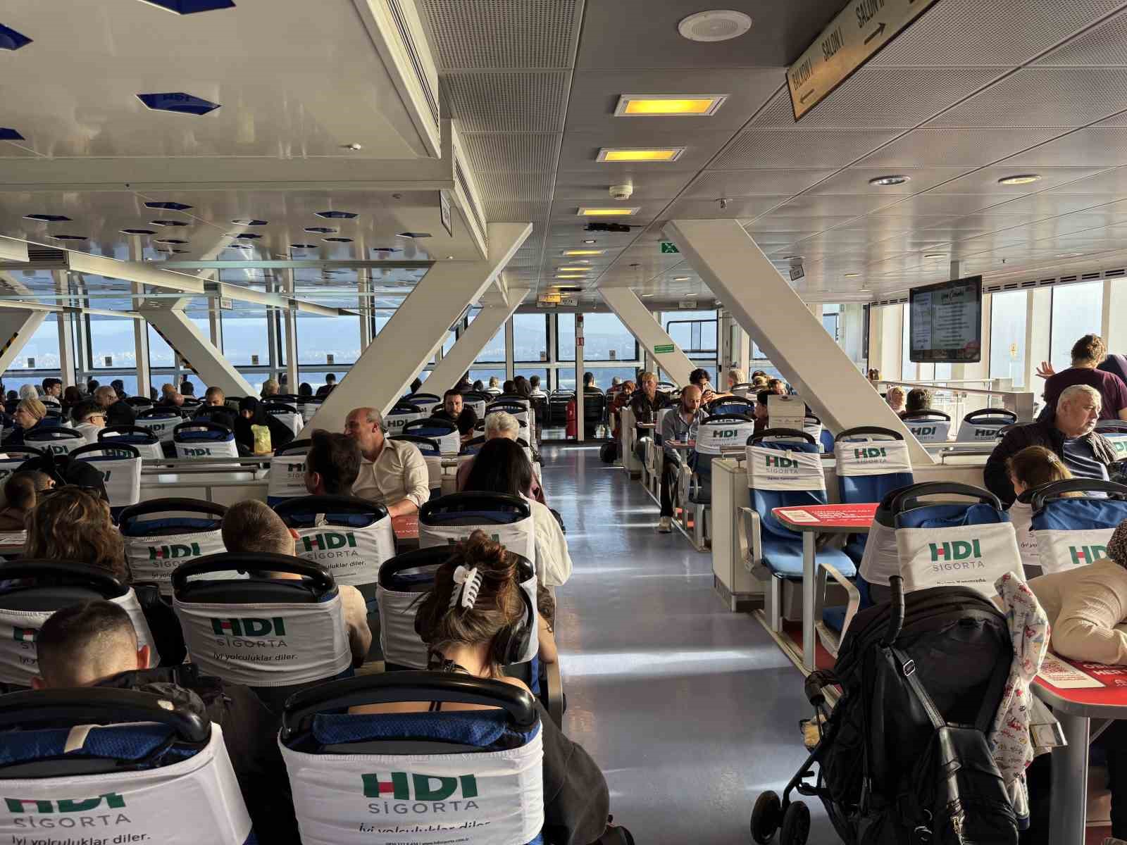 Marmara Denizinde kuvvetli rüzgar etkili oluyor