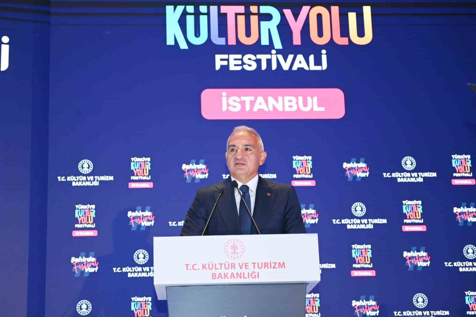 Kültür ve Turizm Bakanı Ersoy: "2026 yılında Türkiye Kültür Yolu Festivali, 20 şehirden 26 şehre genişliyor"
