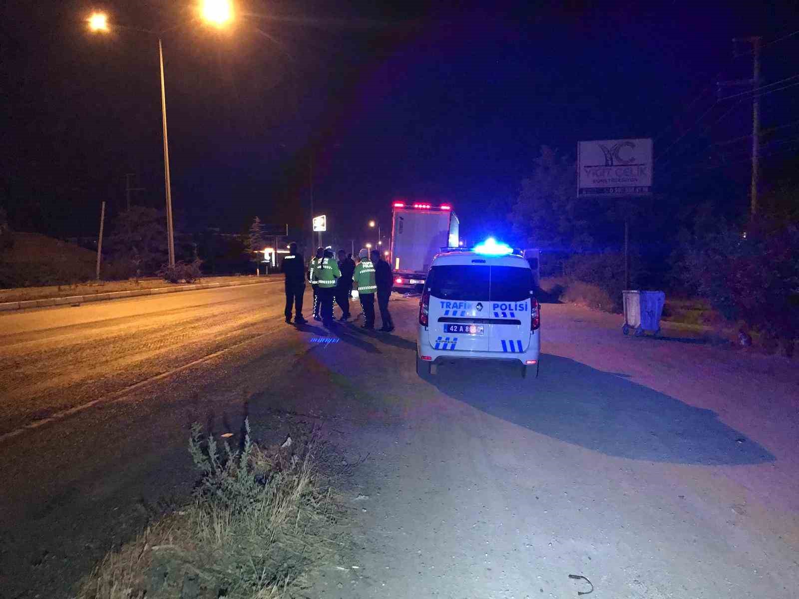 Tırın çarptığı genç hayatını kaybetti