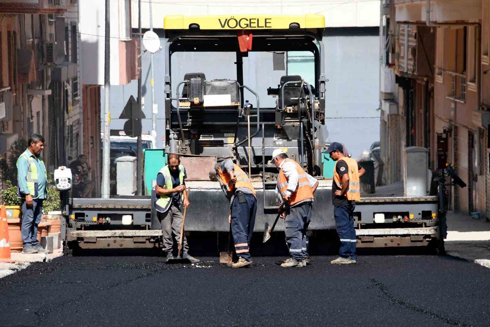 Osmangazi’de 160 ton asfalt döküldü
