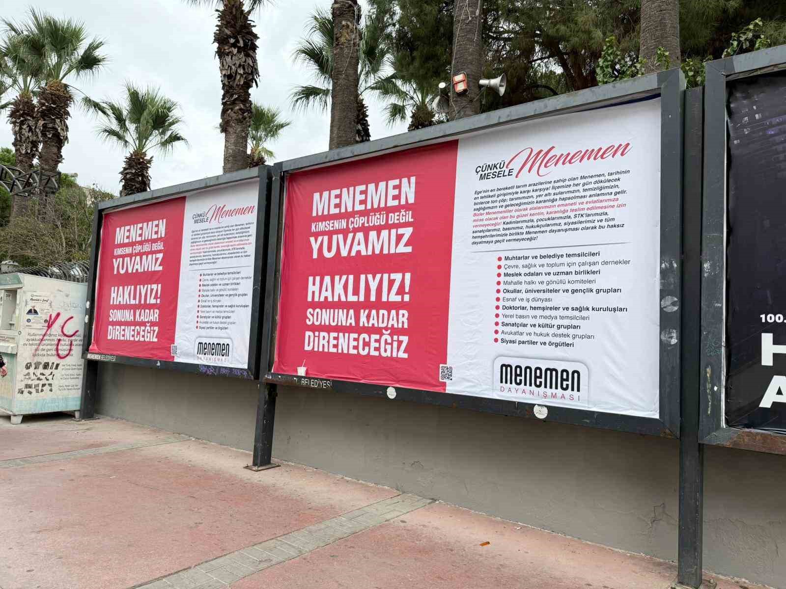 Menemen, Büyükşehir’in çöp tesisine karşı tek yürek
