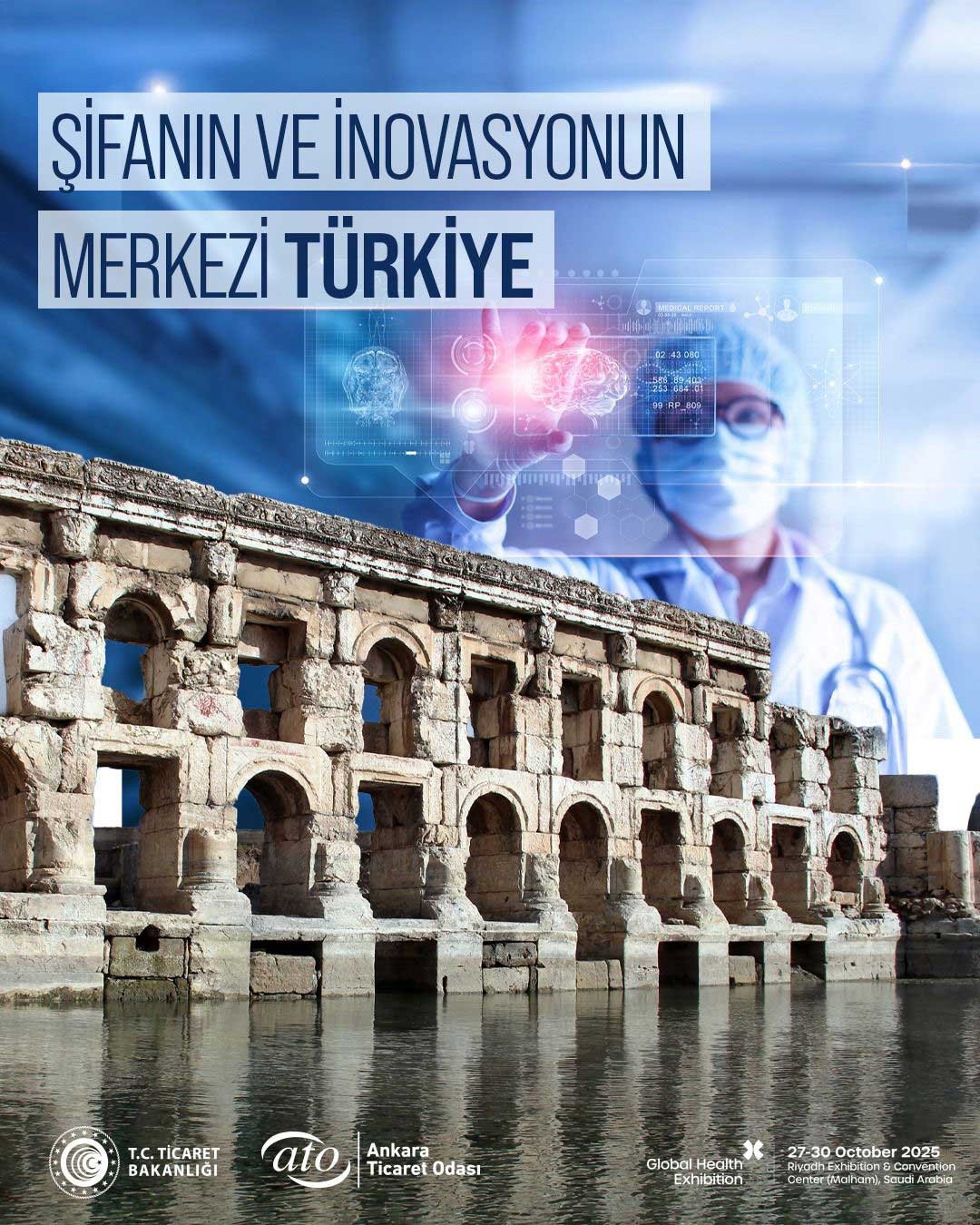 ATO, sağlık sektörünü Riyad’da dünya ile buluşturacak
