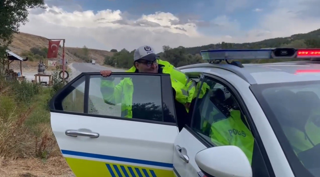 Engelli gencin polislik hayali gerçek oldu