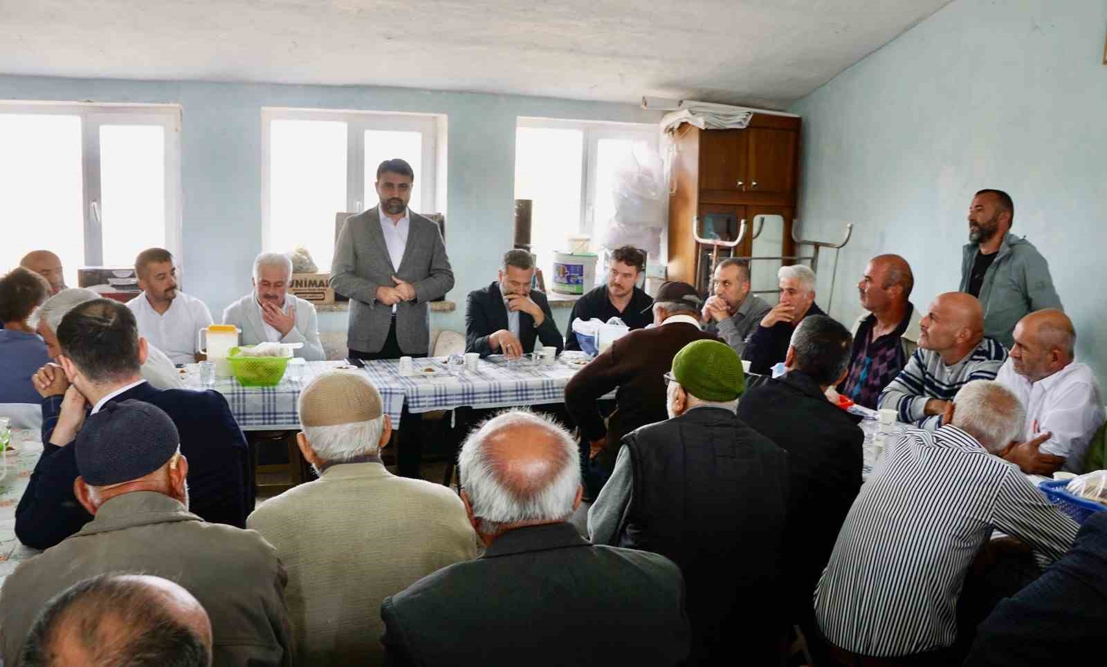 Milletvekili Şahin’den Karabük’te köy ziyareti