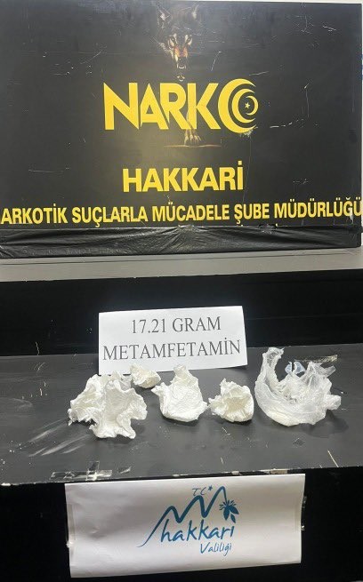 Hakkari’de 26 kilo 530 gram uyuşturucu ele geçirildi
