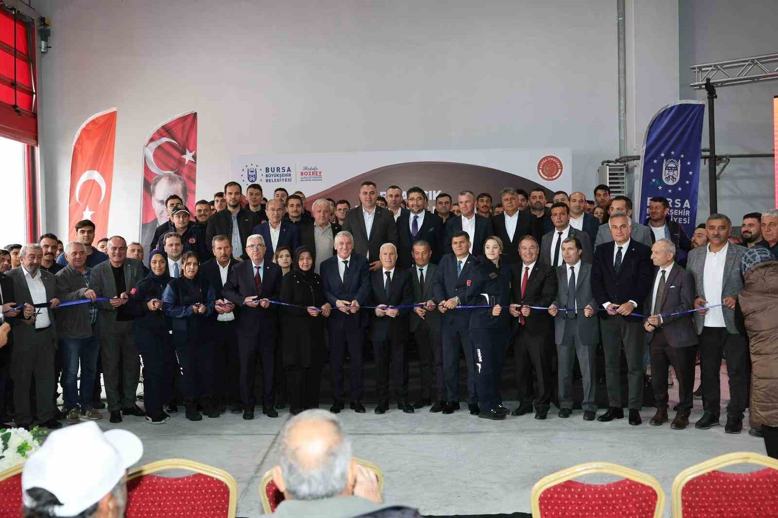 Harmancık’a tam donanımlı itfaiye binası
