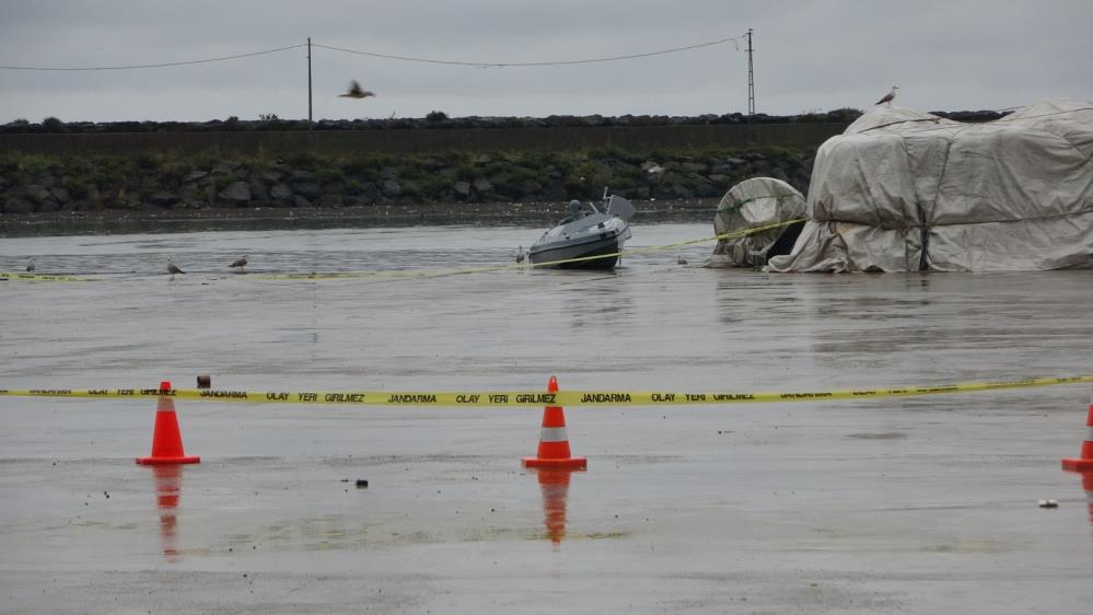 Menşei belirsiz bir insansız deniz aracı Trabzon’un Çarşıbaşı açıklarında bulundu