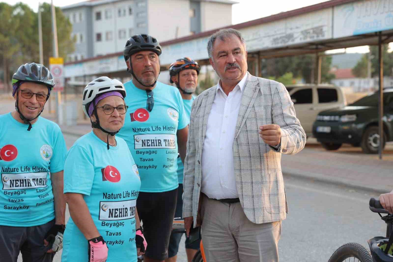 Beyağaç’ın güzellikleri Sandras Dağı Bisiklet, Kültür ve Doğa Şenliğiyle keşfedildi
