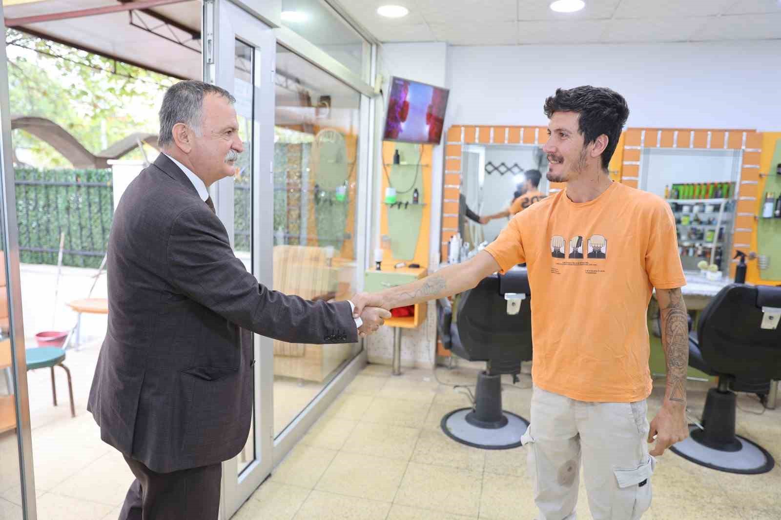 Başkan esnafla buluştu, talepleri dinledi