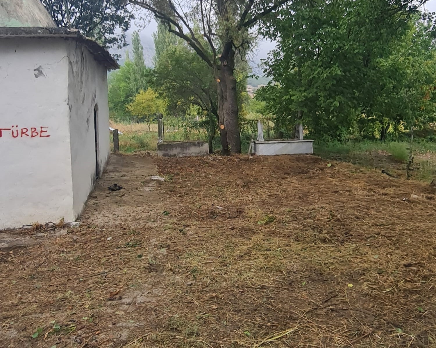 Teslim Abdal Sultan Türbesi tepkilerin ardından temizlendi
