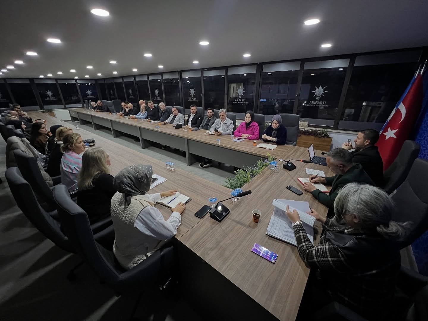 Bilecik’te AK Parti İl Yönetimi bir araya geldi