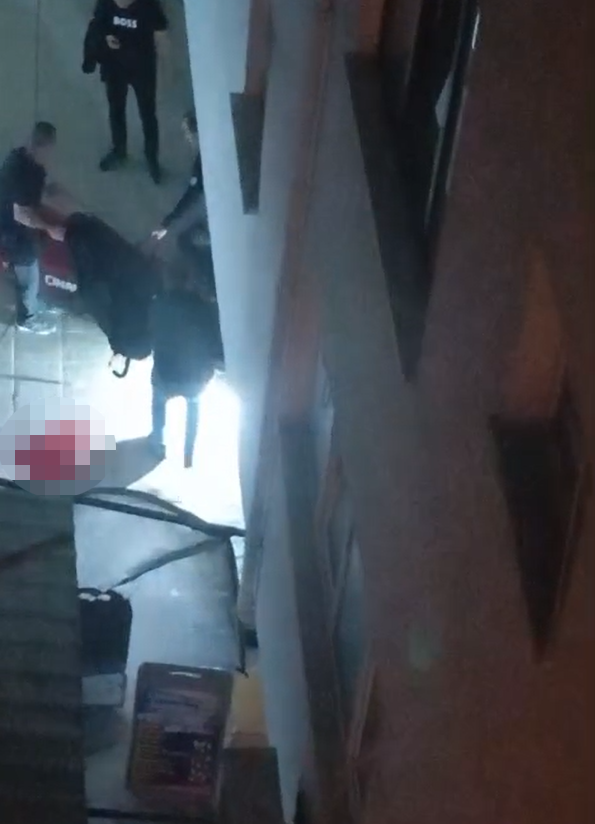 Güllü’nün düştükten hemen sonraki görüntüler ortaya çıktı