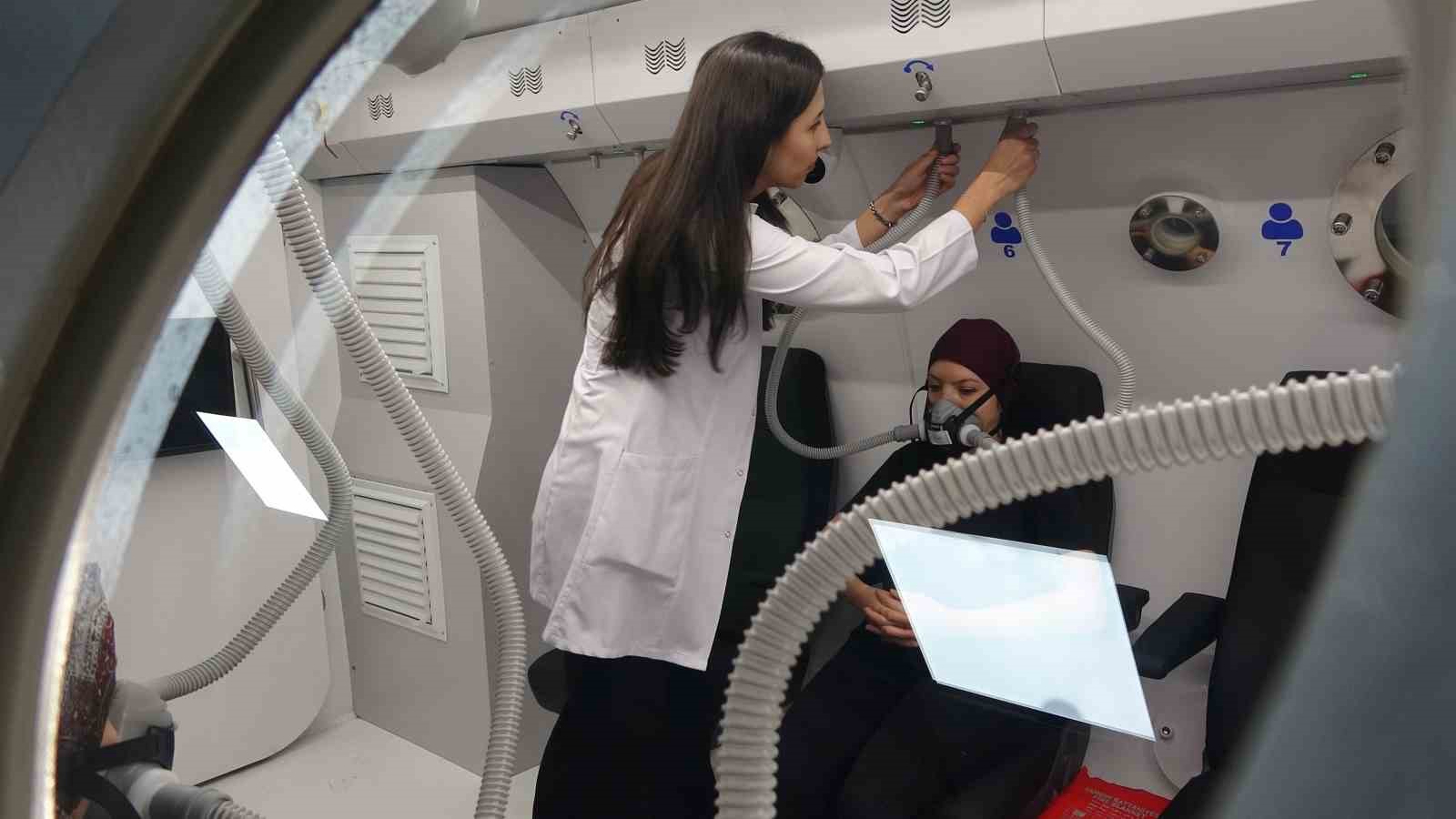 Van’da hiperbarik oksijen tedavi merkezi son teknolojiyle yenilendi
