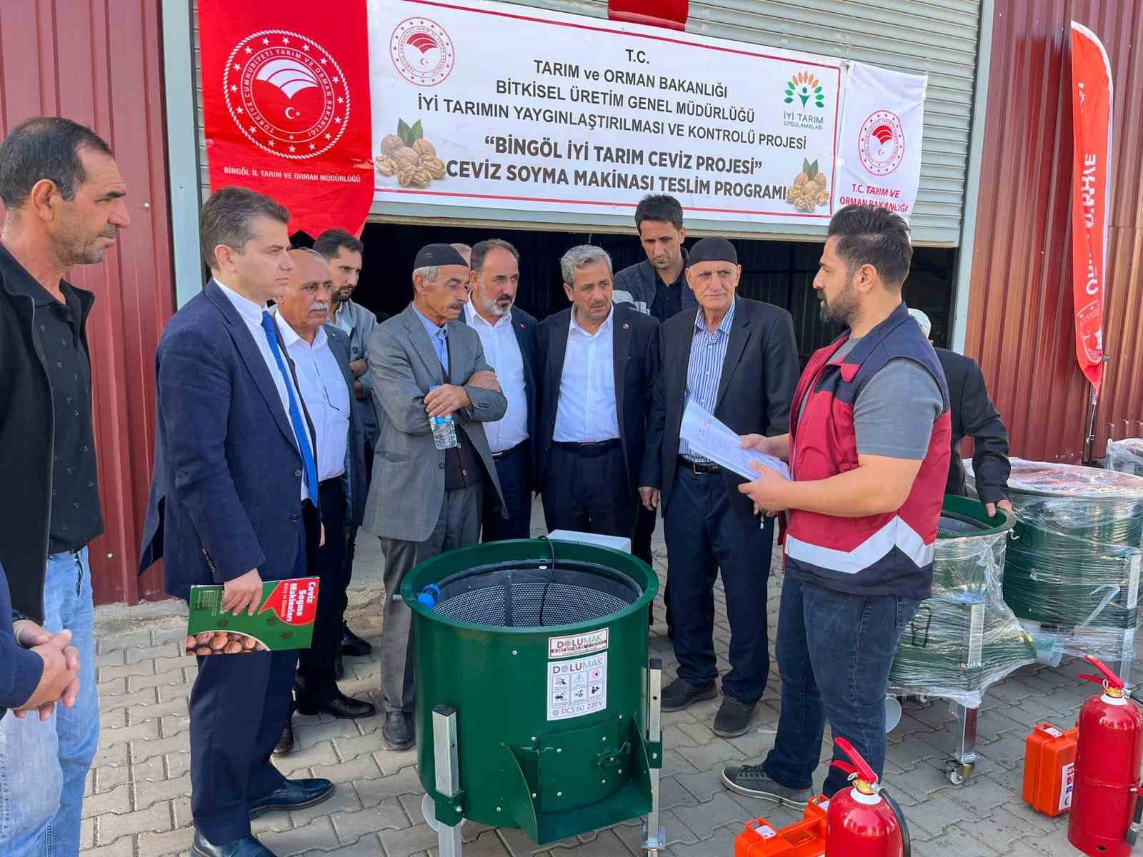 Bingöl’de ceviz yetiştiriciliğinde yeni bir dönem başladı
