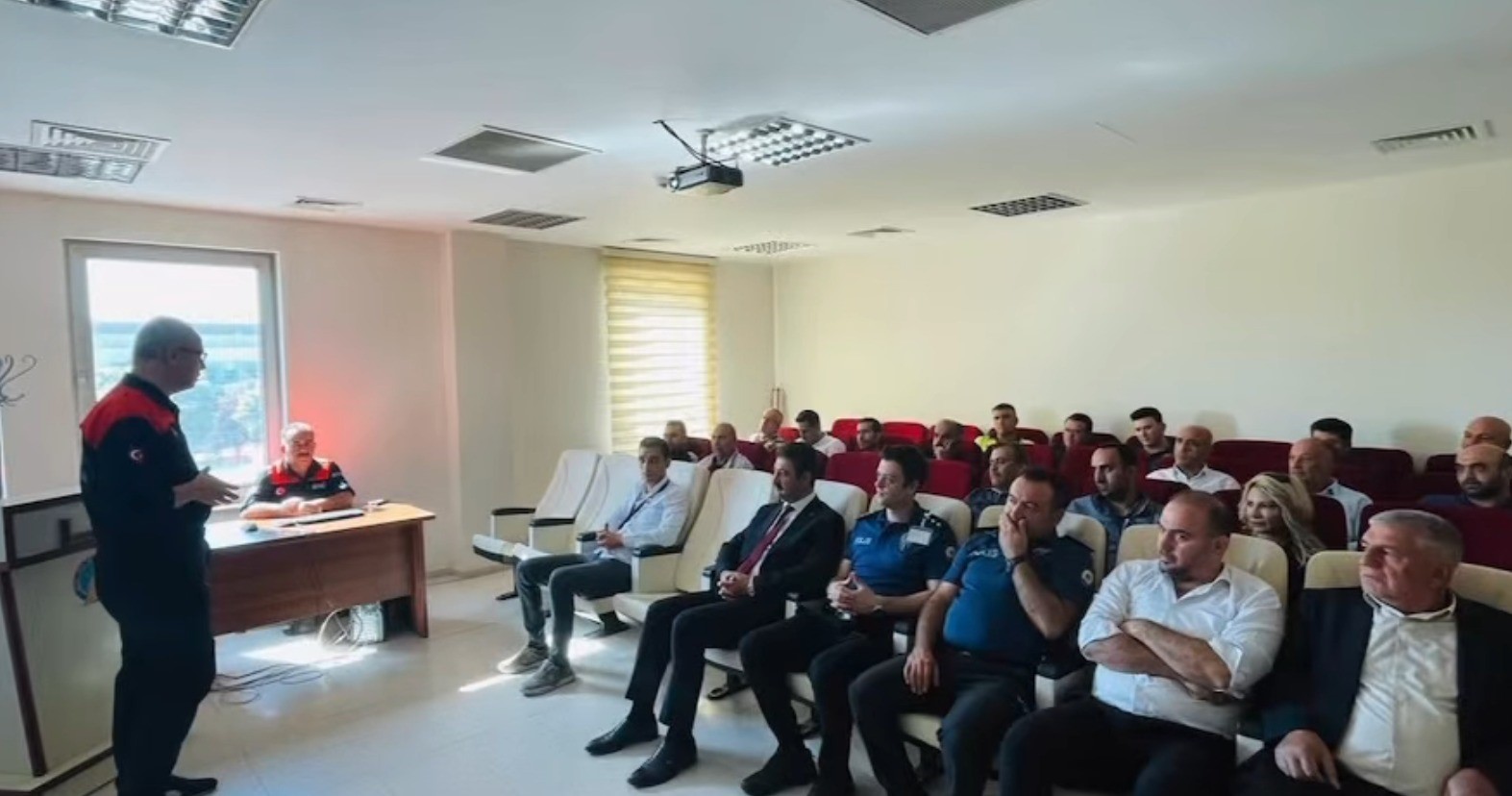 Elazığ Havalimanı’nda deprem tatbikatı
