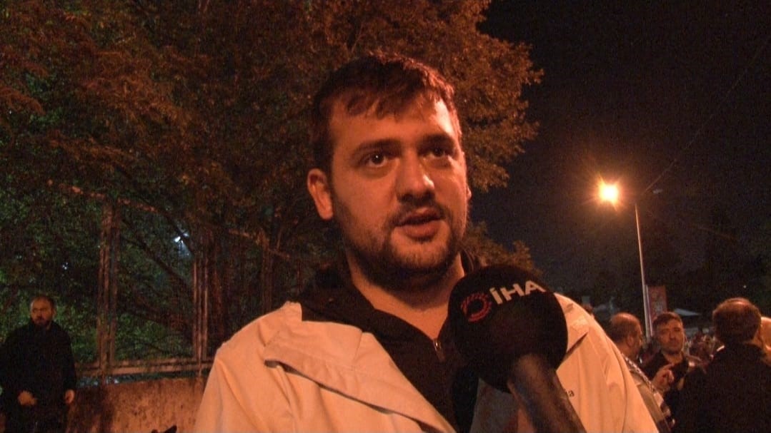 İsrail’in Sumud Filosu’a müdahalesinin ardından ABD Konsolosluğu önünde protesto edildi