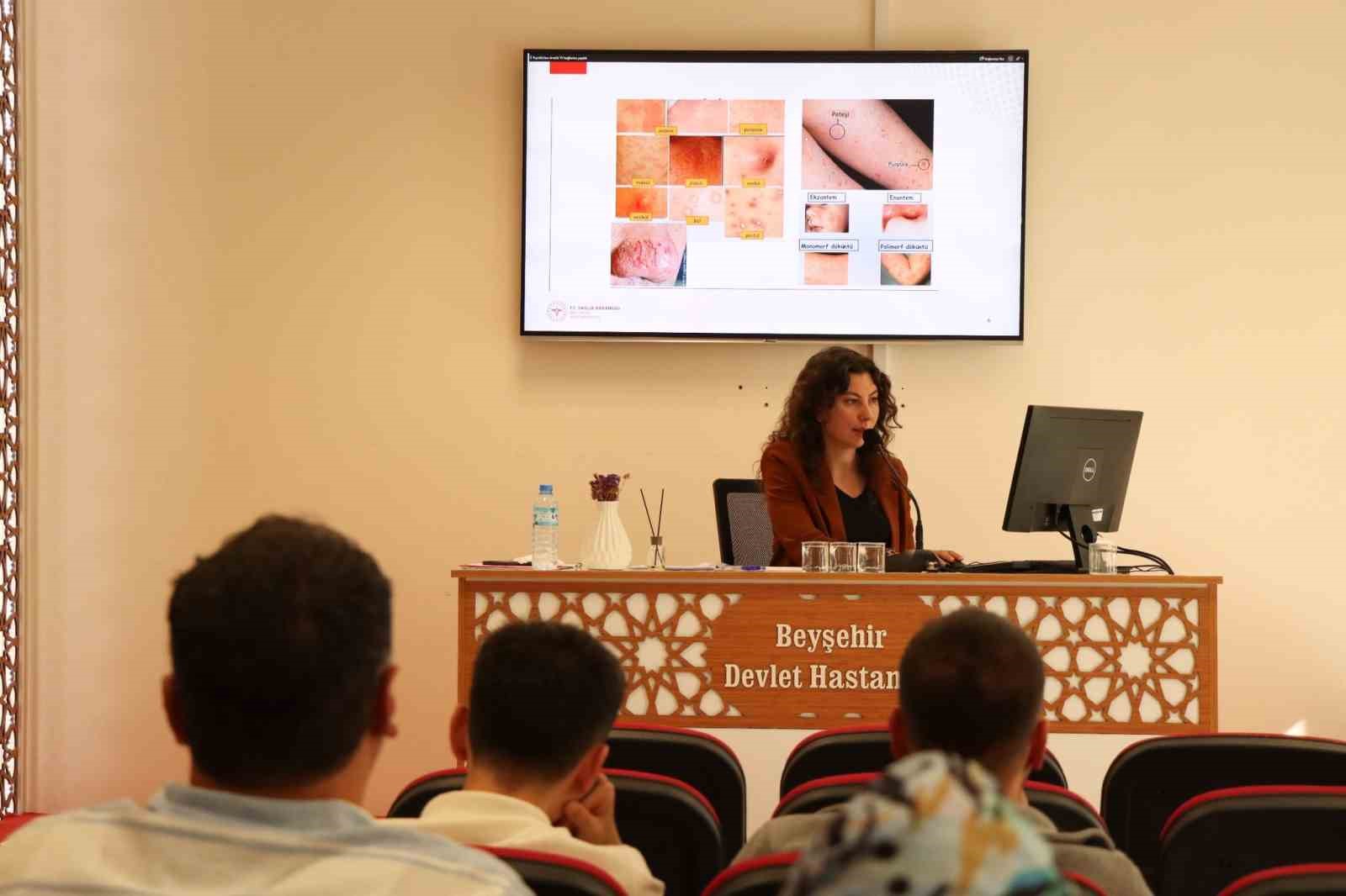 Aile hekimlerine Beyşehir’de eğitim programı