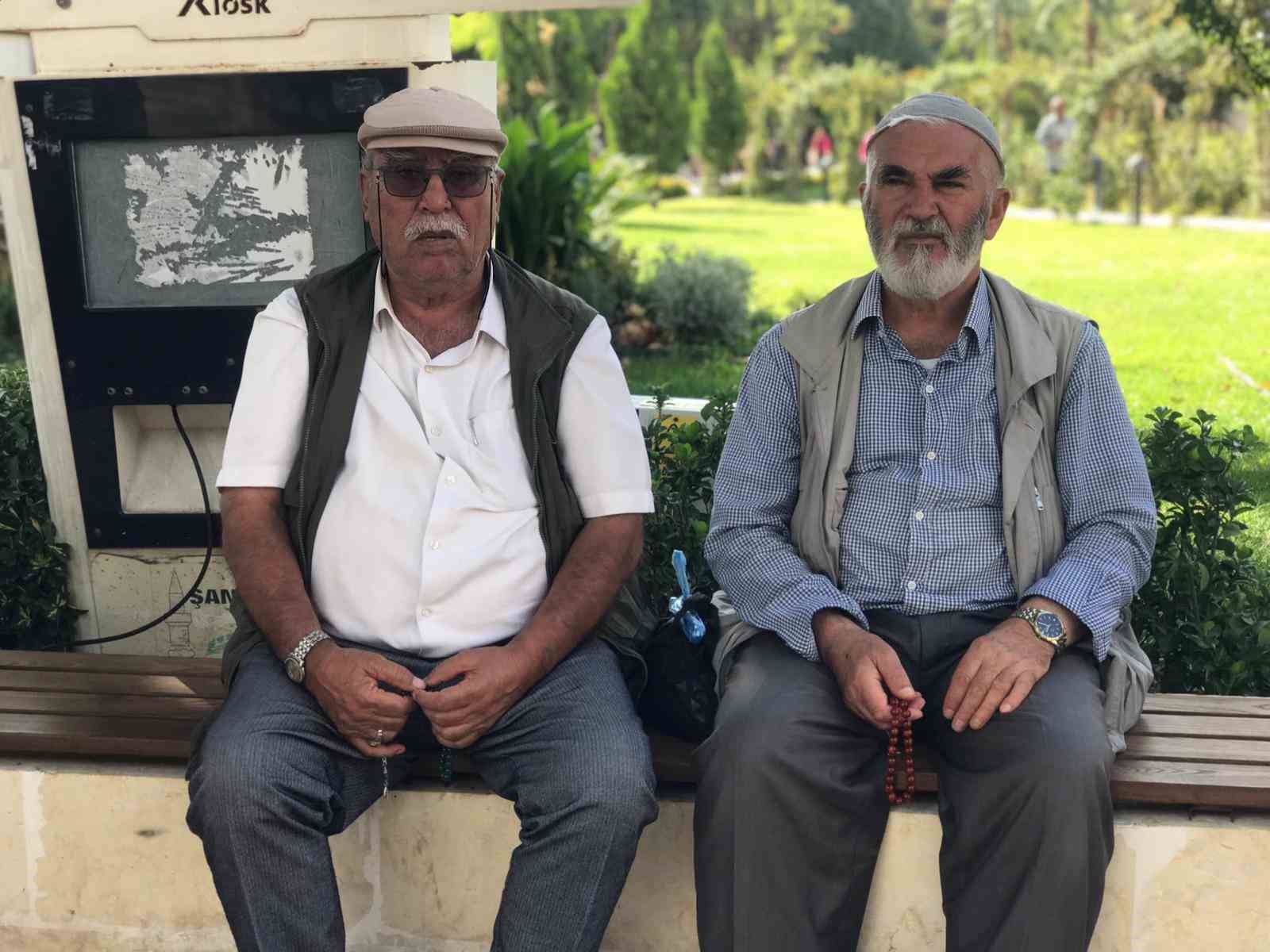 Şanlıurfa’da yaşlılar gençlik pişmanlıklarını anlattı