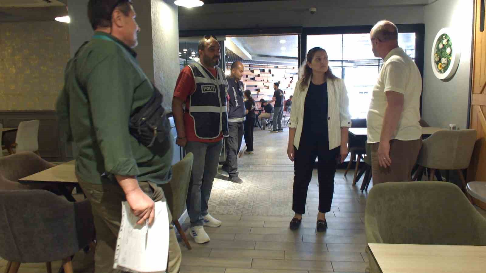 Balıkesir’de kapalı alanlarda sigara denetimi yapıldı